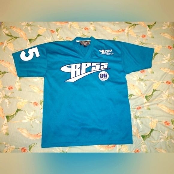 Vintage RP55 Streetwear Jersey #55 Athletic Dept. Satin-Like Polyester Size XL - Picture 1 of 3